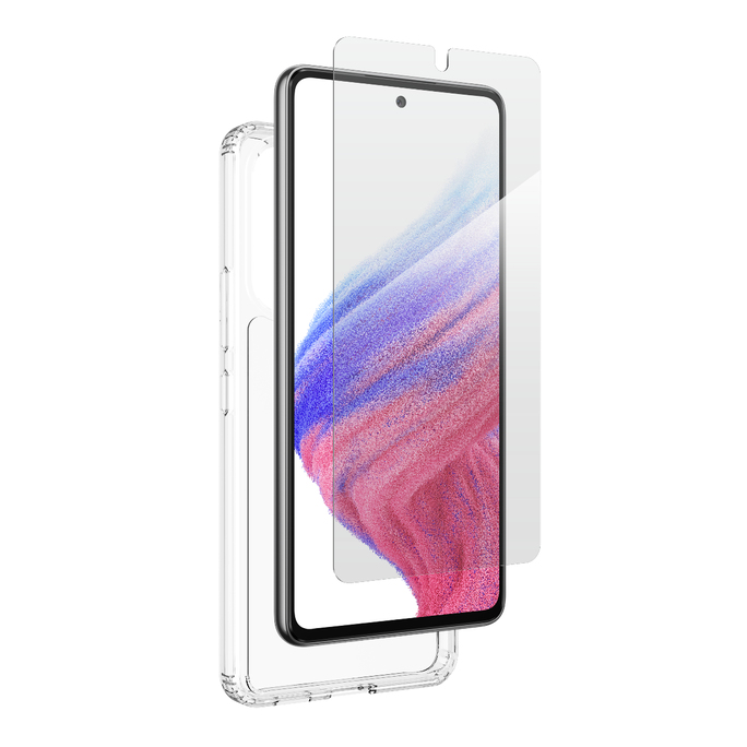 ZAGG Glass / Clear Case Bundle