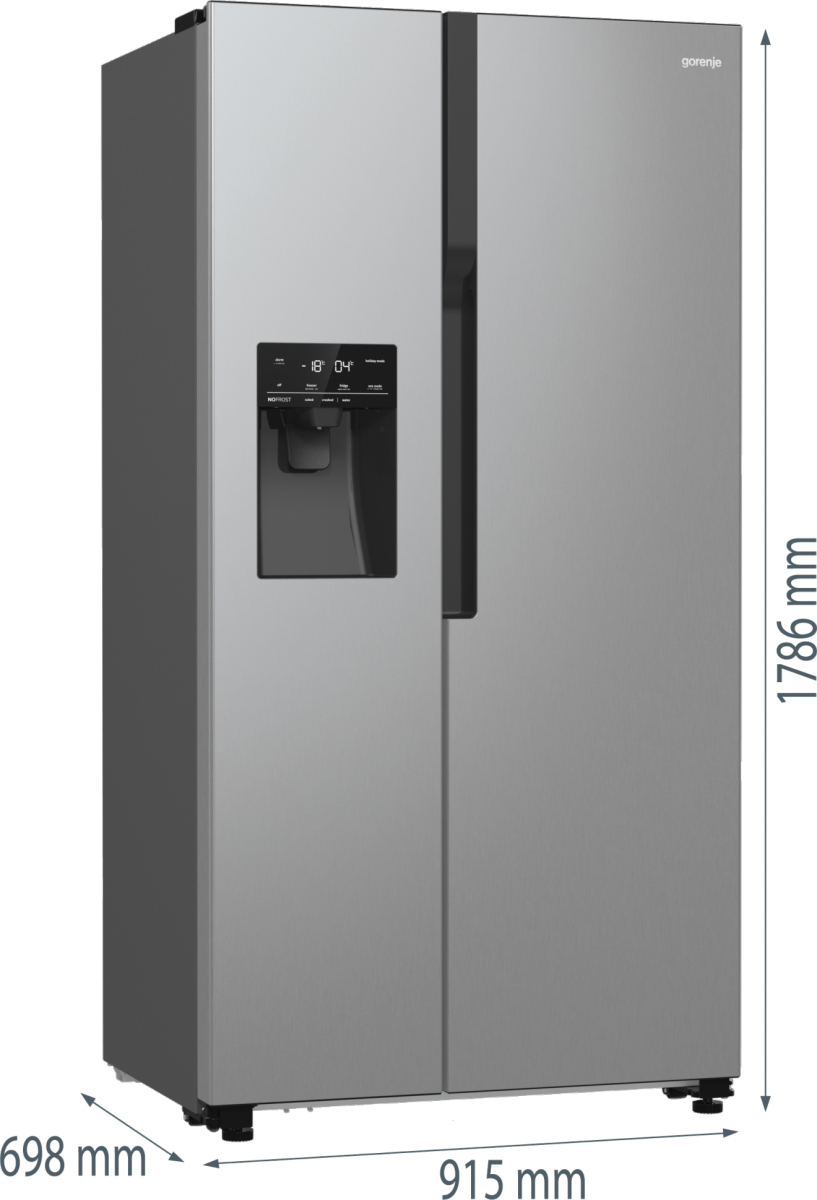 Gorenje Side by side NRR9185ESXL BK065B – image 9