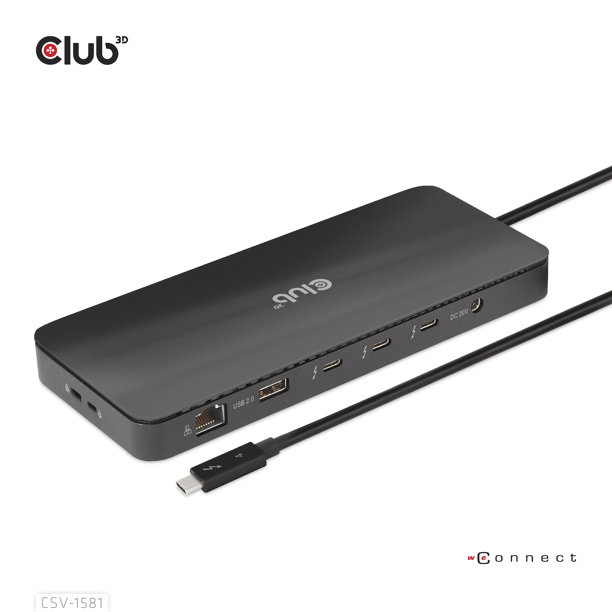 Club 3D - Dockingstation - USB-C / Thunderbolt …