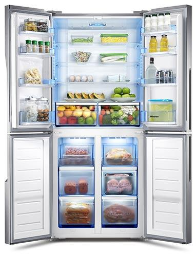 Hisense RQ562N4AC1 side-by-side refrigerator Freestanding – image 2
