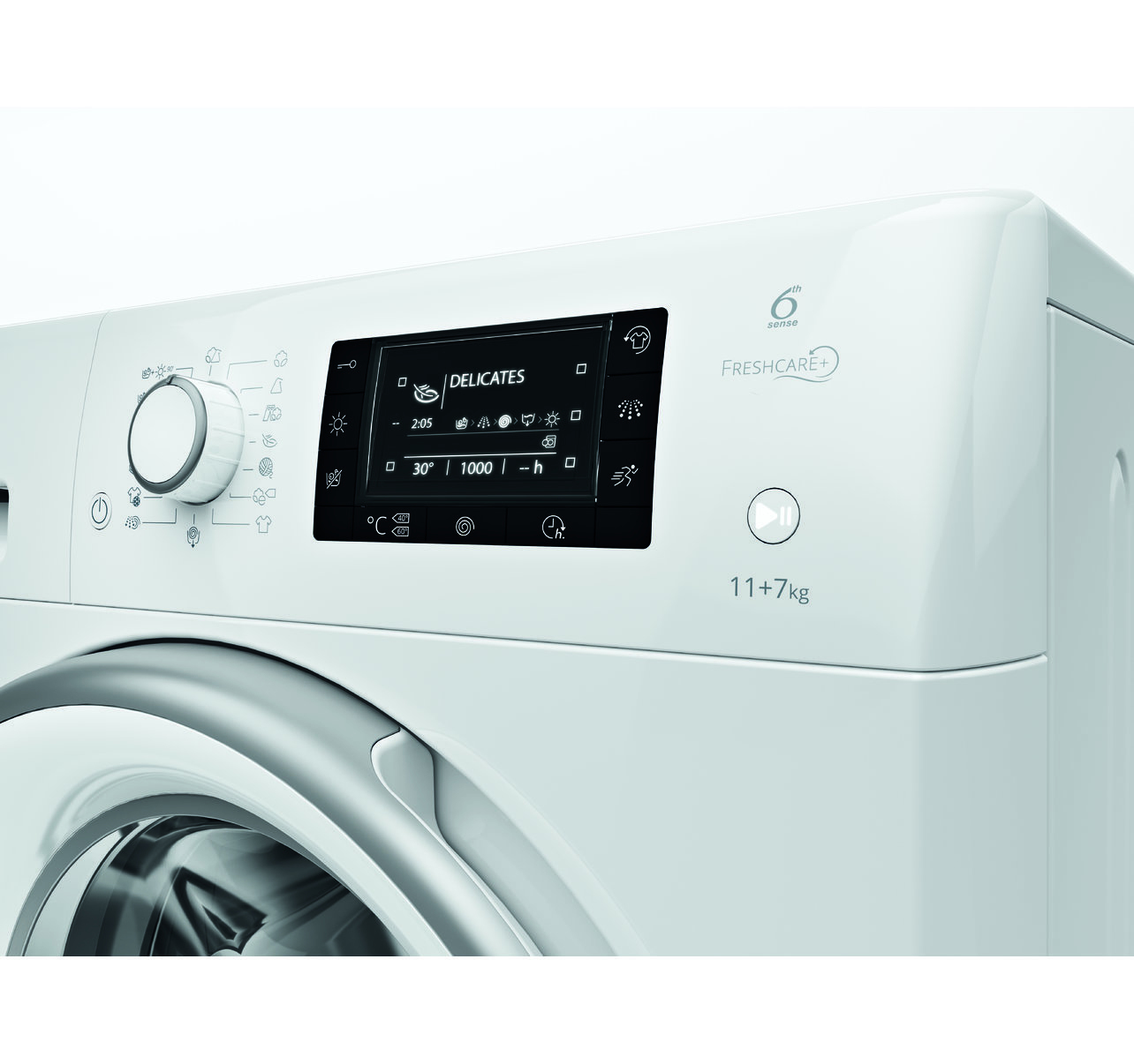 Whirlpool FWDD117168WS washer dryer Freestanding Front-load White – image 7