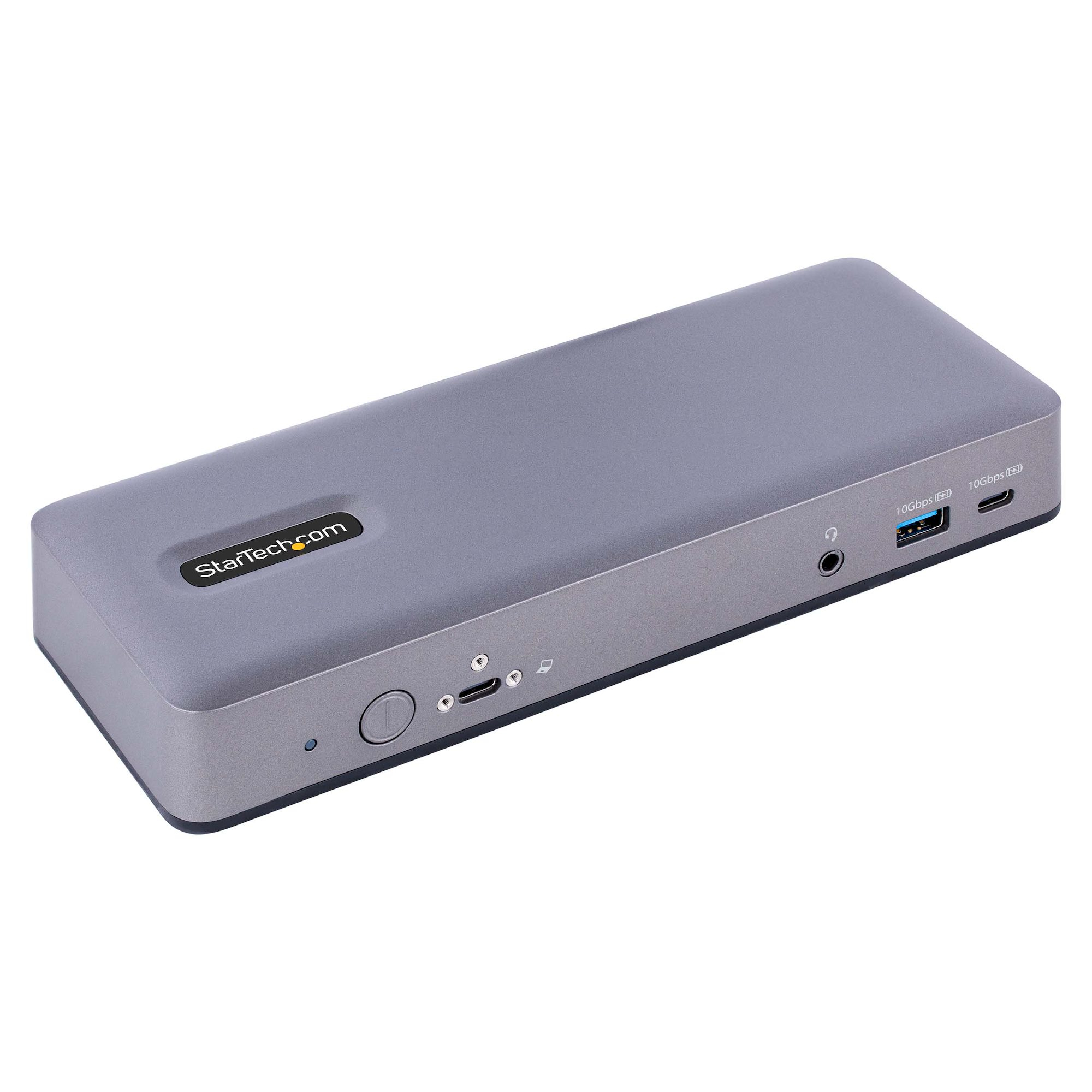 StarTech.com USB-C Docking Station - Multi Monitor HDMI/DP/DP Alt Mode USB-C Dock