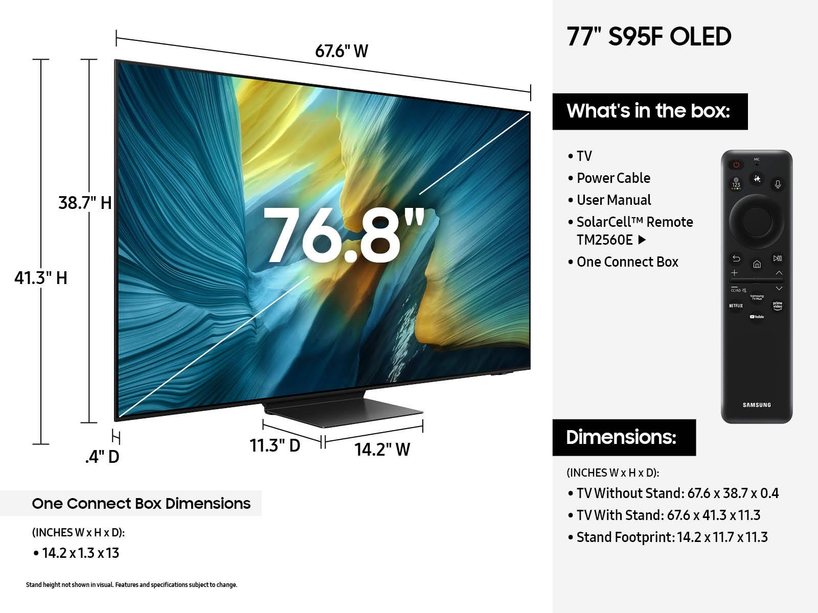 Samsung Series 9 QN77S95FAFXZA TV – image 5