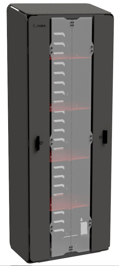 Zebra CS-CAB-5XL-FLTPK-B rack cabinet Freestanding rack Black