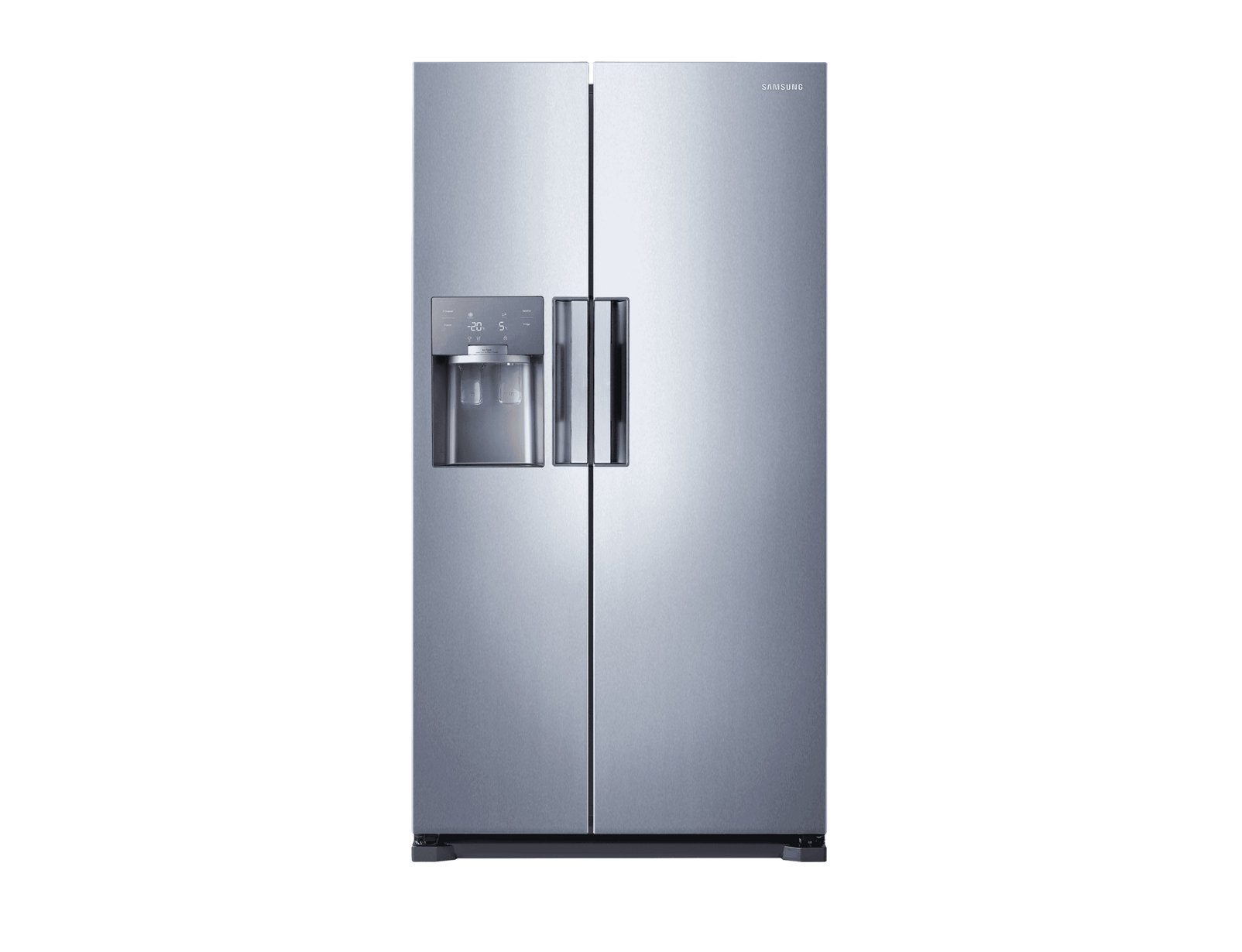 Samsung RS54HDRPBSL side-by-side refrigerator Freestanding – image 1
