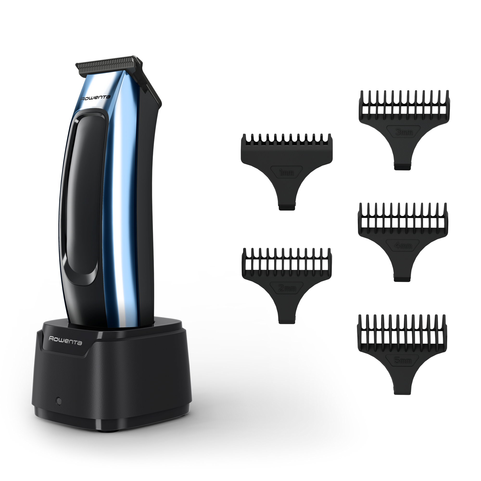 Rowenta Barber Experience TN1851E0 hair trimmers/clipper Black, Blue Lithium-Ion (Li-Ion)