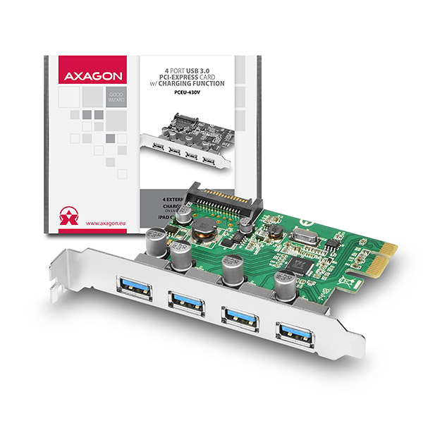 Axagon PCEU-430V interface cards/adapter Internal USB 3.2 Gen 1 (3.1 Gen 1) – image 6