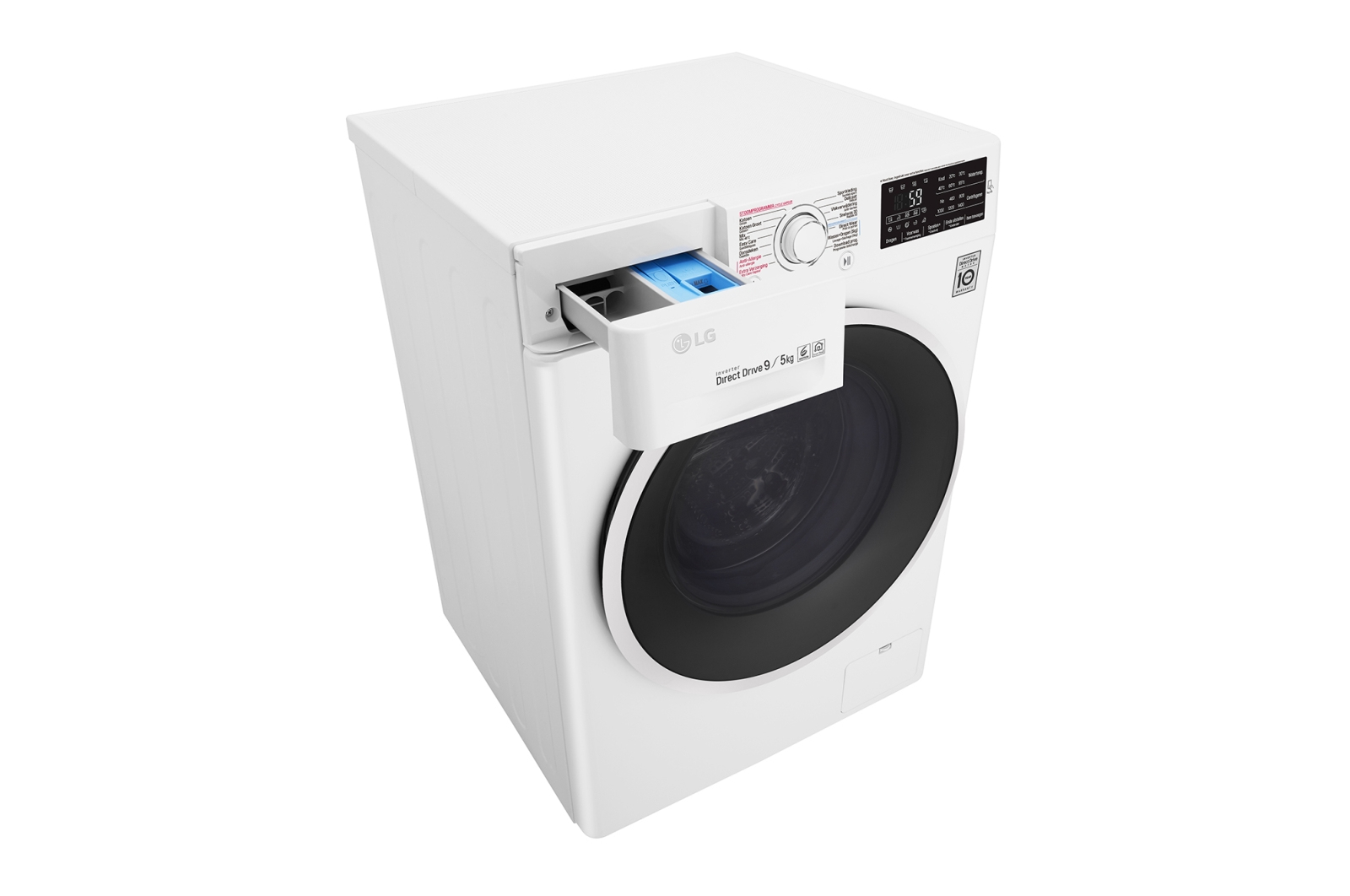 LG F4J7VH2WD washer dryer Freestanding Front-load White – image 6