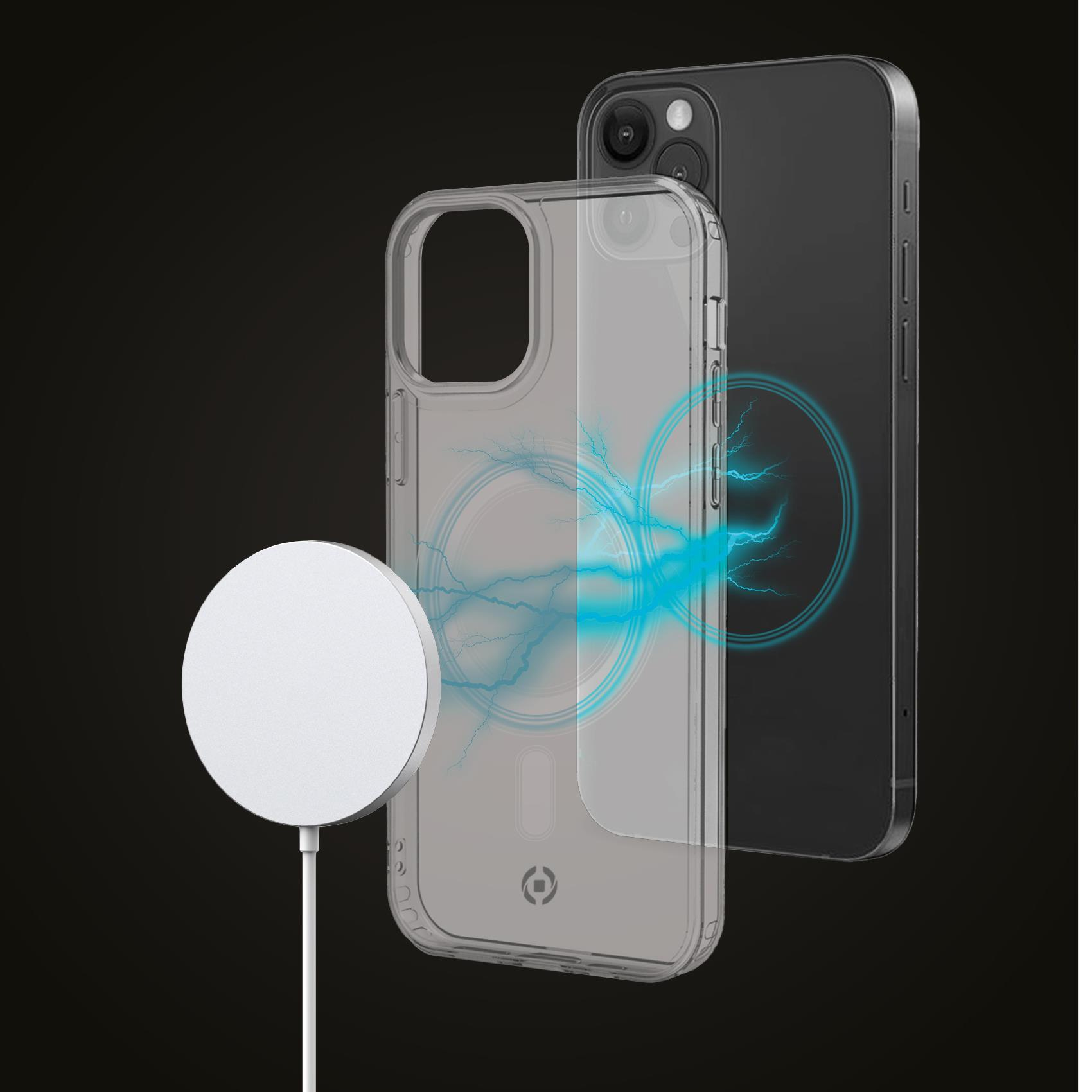 Celly MAGKIT mobile device charger Smartphone Silver, White, Transparent USB Wireless charging Indoor – image 2