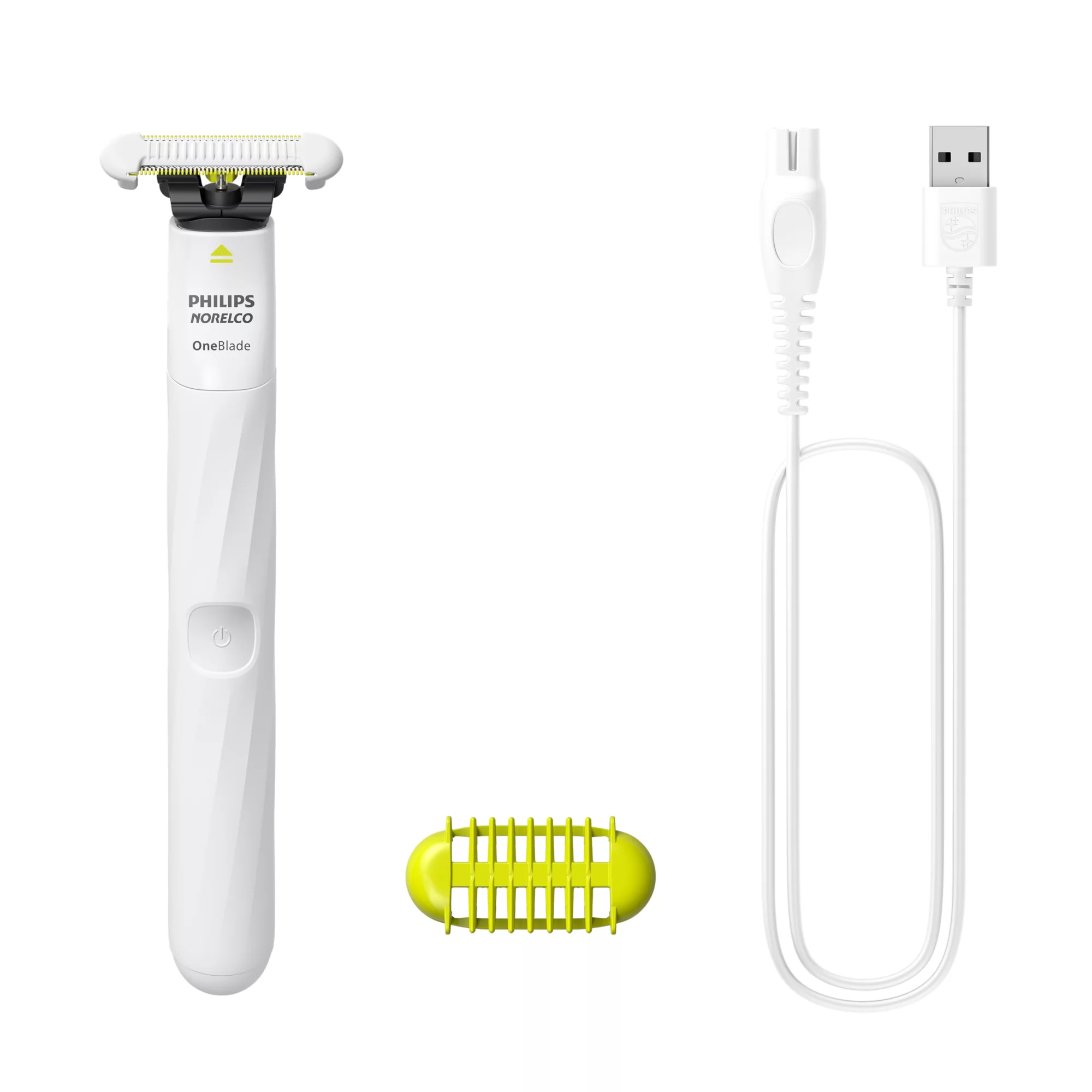 Philips Norelco OneBlade QP1924/70 bikini trimmer Wet & Dry White – image 1