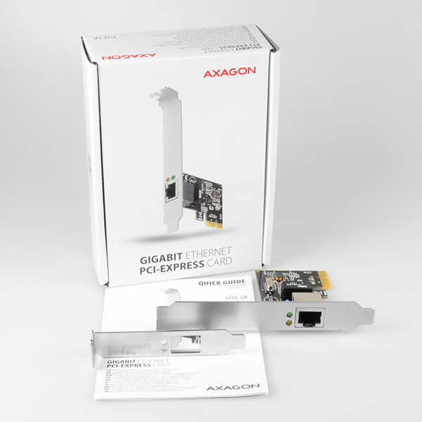 Axagon PCEE-GR network card Internal Ethernet 1000 Mbit/s – image 9
