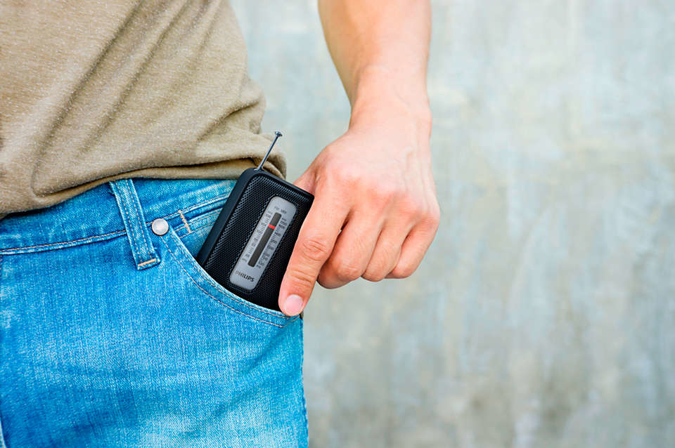 Philips The Pocket Classic Analog Portable FM/MW Radio – image 5