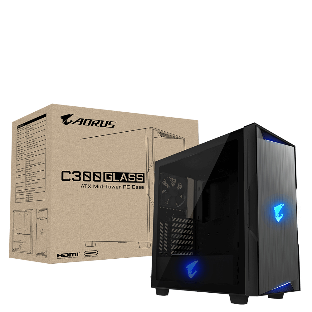 GIGABYTE GB-AC300G computer case Midi Tower Black – image 9