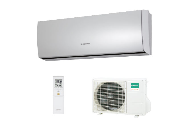 Fujitsu AOHG09LTC Air conditioner outdoor unit White – image 2