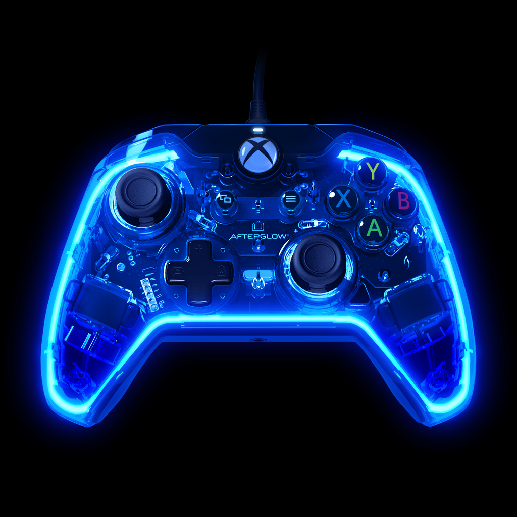 PDP 048-007-NA Gaming Controller Transparent USB Gamepad Analogue Xbox One – image 2