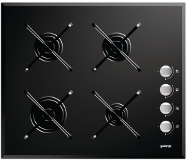 Gorenje GC640AC hob Black Built-in Gas 4 zone(s)