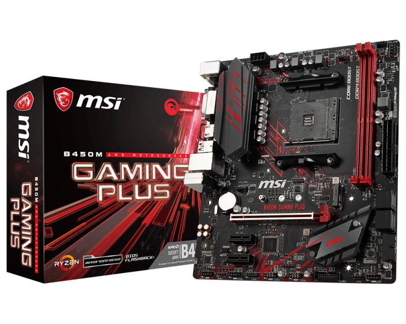 MSI B450M GAMING PLUS