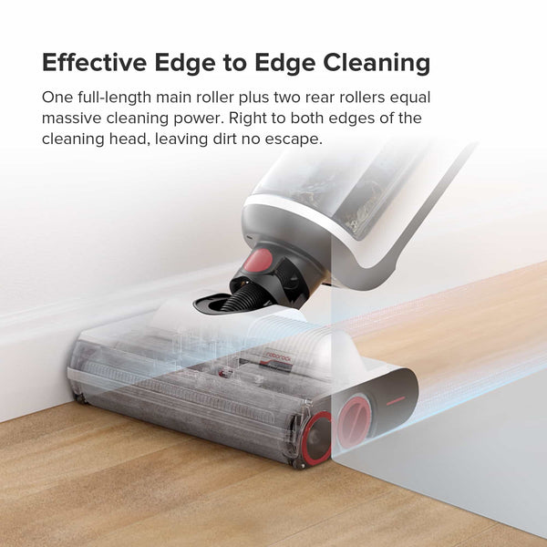 Roborock WD1S1A51-01 stick vacuum/electric broom Upright vacuum Battery Dry&wet Bagless Black, Red, White – image 8