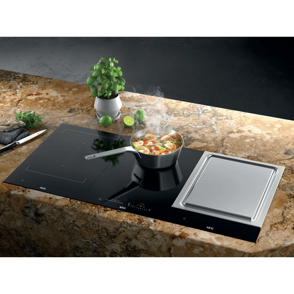 AEG ITE42600KB teppanyaki hob – image 5