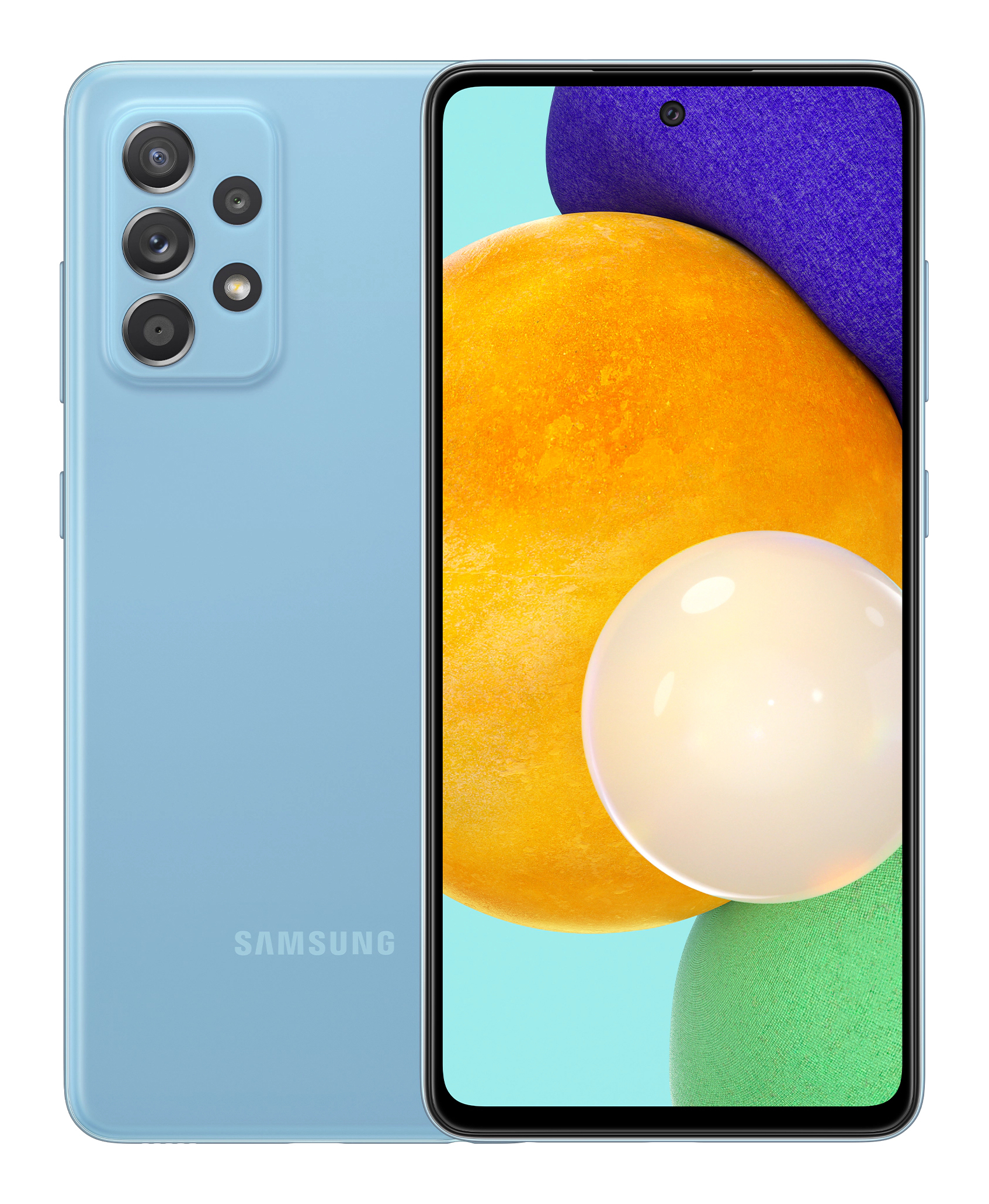 Samsung Galaxy A52 5G SM-A526B 16.5 cm (6.5") Android 11 USB Type-C 6 GB 128 GB 4500 mAh Blue