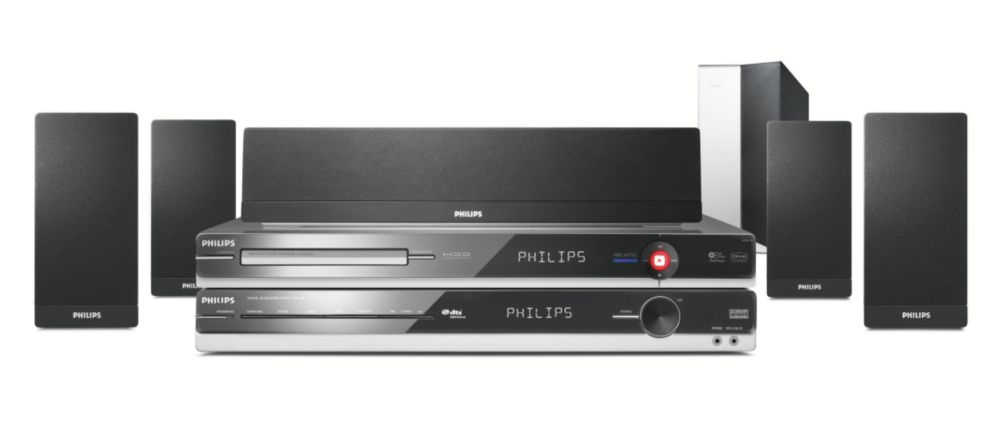 Philips HTS5710H HDD/DVD recorder home theater