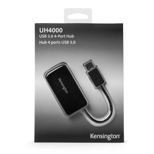 Kensington UH4000 USB 3.0 4-Port Hub — Black – image 9