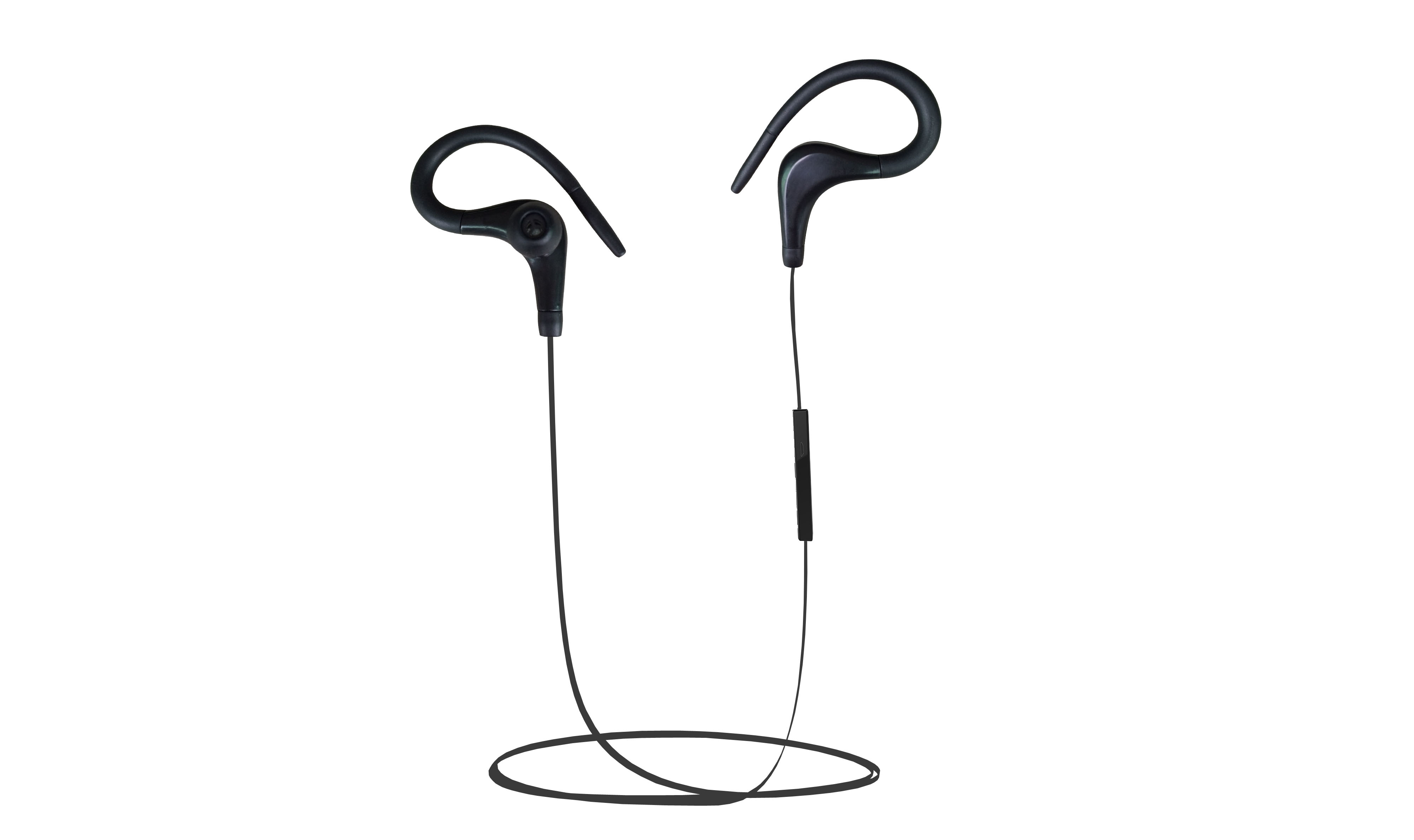 CoolBox CoolSport Headset Wireless Ear-hook Bluetooth Black