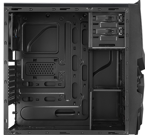 Aerocool CYCLOPSADBK computer case Midi Tower Black – image 4