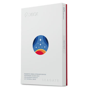 Seagate Game Drive Starfield SE HDD external hard drive 2 TB Micro-USB B 3.2 Gen 1 (3.1 Gen 1) White image 1