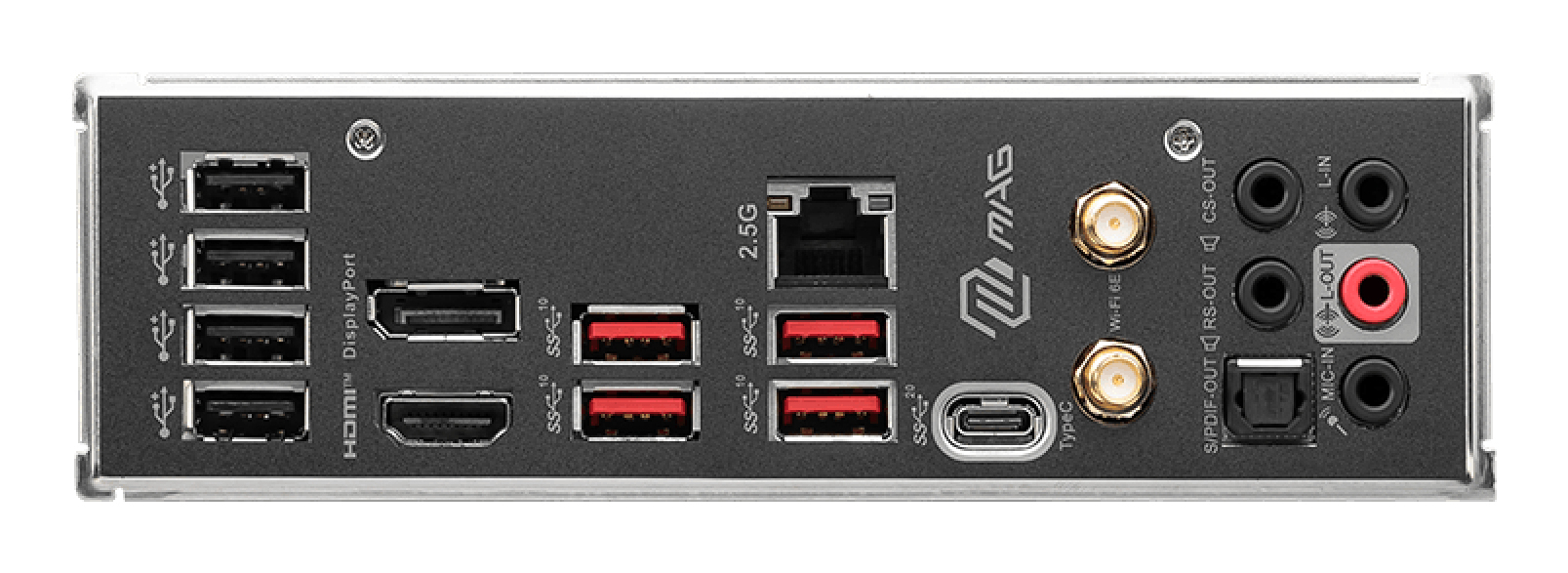 Tarjeta Madre MSI MAG B760 TOMAHAWK WIFI - Socket 1700 - 4x DDR5 - 4800/5600/7000 MHz - HDMI - DisplayPort - USB 2.0/3.2 - Micro ATX - MAG B760 TOMAHAWK WIFI