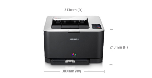 Samsung CLP-325W laser printer Colour – image 2