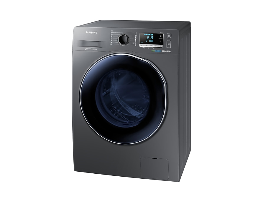Samsung WD90J6A00AX washer dryer Freestanding Front-load Stainless steel – image 3