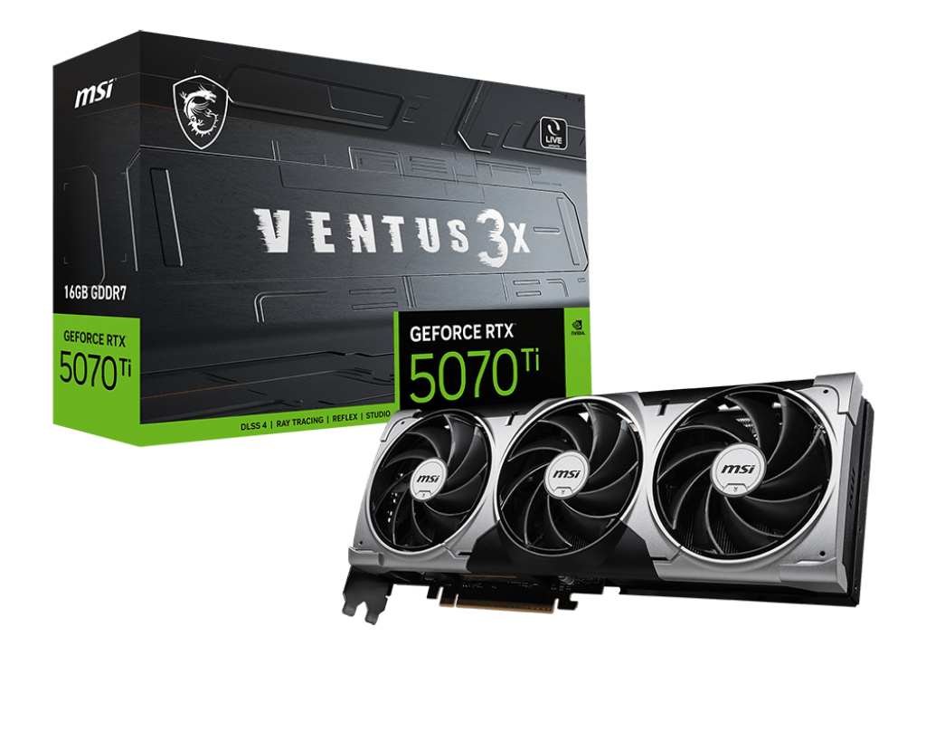 MSI RTX 5070TI 16G VENTUS 3X