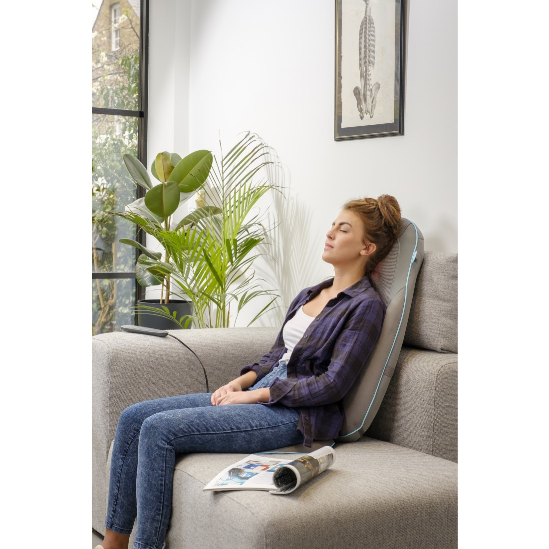 HoMedics SGM-1300H-EU massager Back, Belt, Shoulders Grey – image 9
