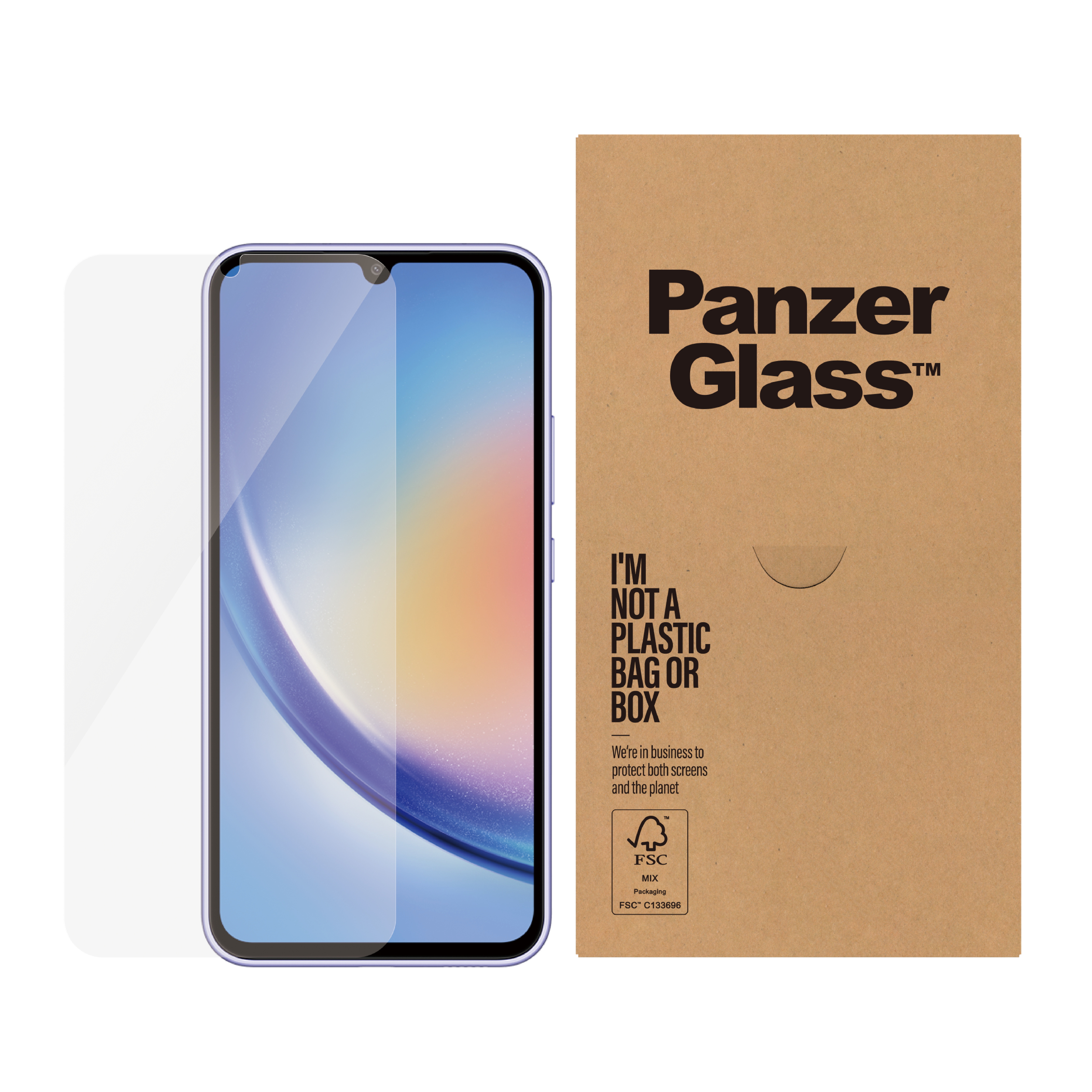 PanzerGlass Screen Protector Samsung Galaxy A34 5G/UWFBULK Pellicola proteggischermo trasparente 50 pz