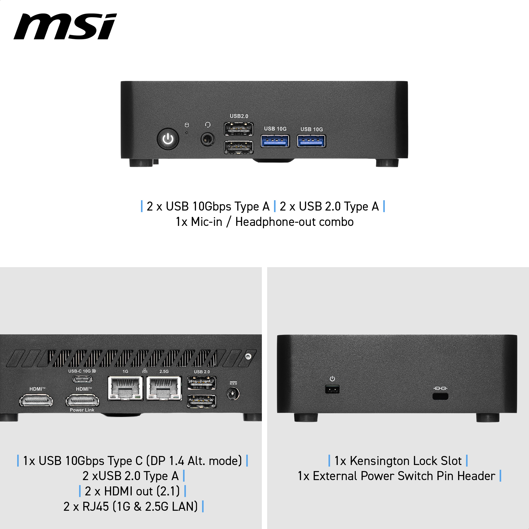 MSI Cubi NUC TWG N250 BB – image 2
