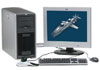 HP workstation xw5000 P4 2,8-GHz 256-Mb/40-Gb Dn UATA Geen graphics 48x cd WindowsXP