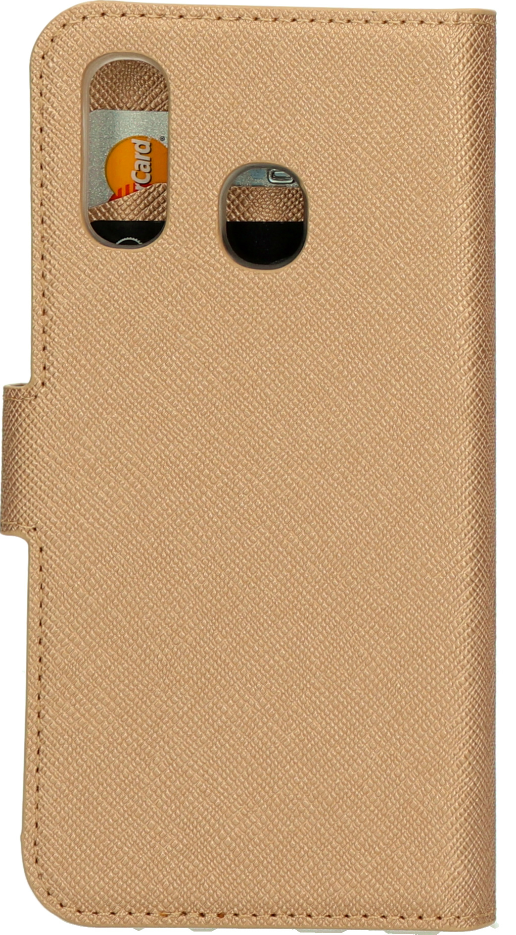 Mobiparts Saffiano Wallet Case Samsung Galaxy A40 (2019) Copper – image 3