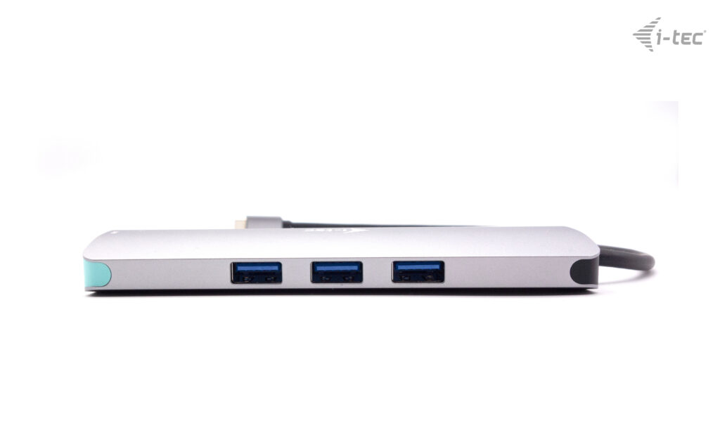 i-tec USB-C Metal Nano Docking Station 4K HDMI LAN + Power Delivery 100W - C31NANODOCKLANPD - Miniatura 6