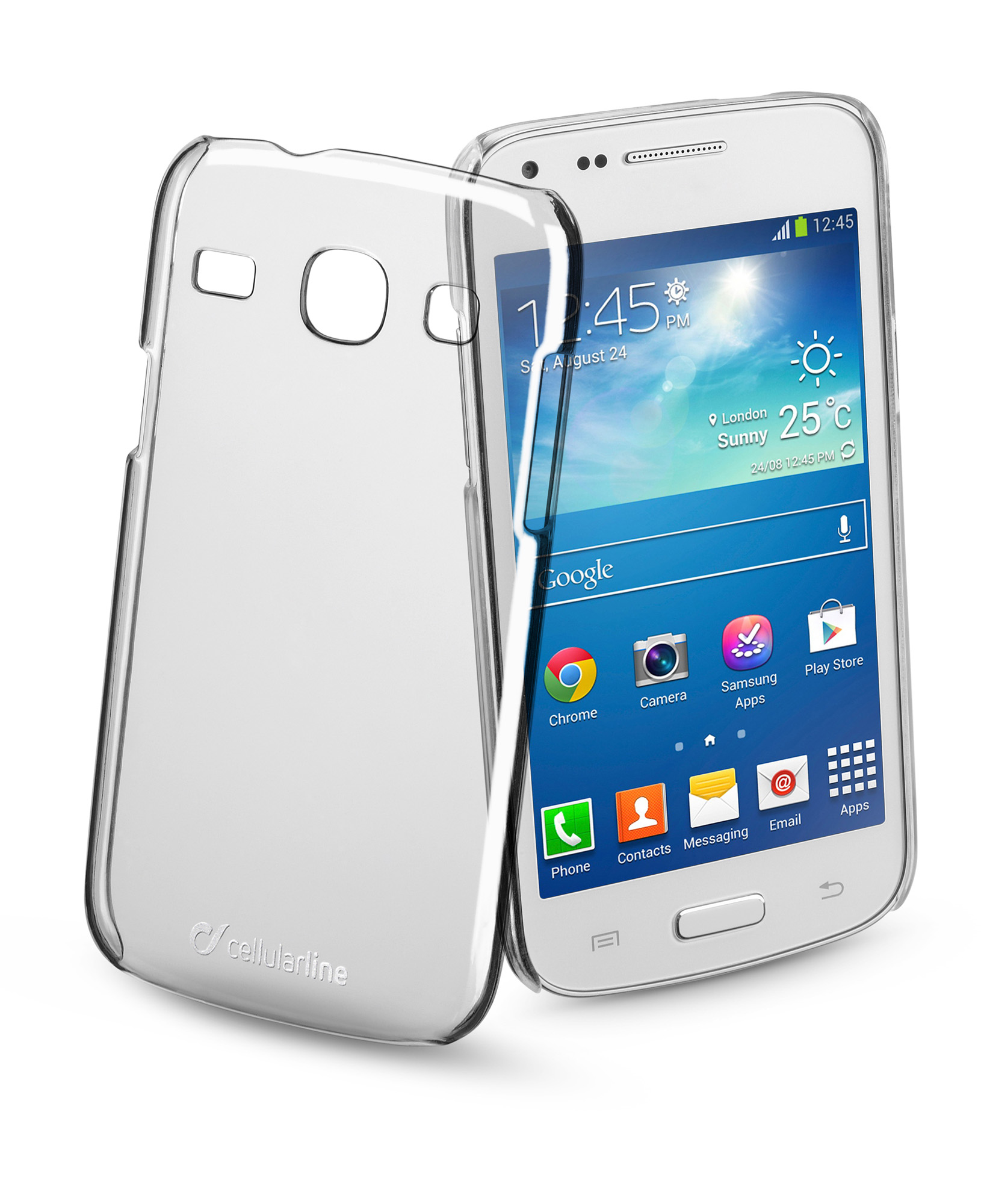 Cellularline Invisible Galaxy Core Plus- Transparent – image 1