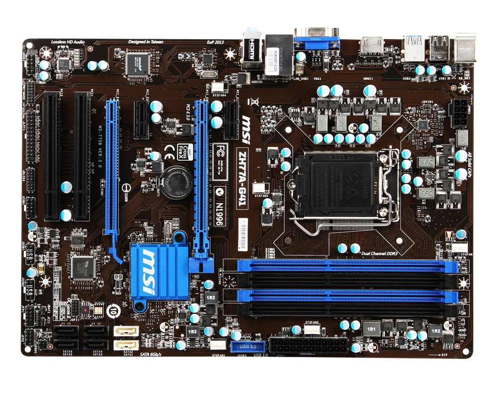 MSI ZH77A-G41 Intel H77 LGA 1155 (Socket H2) ATX – image 2