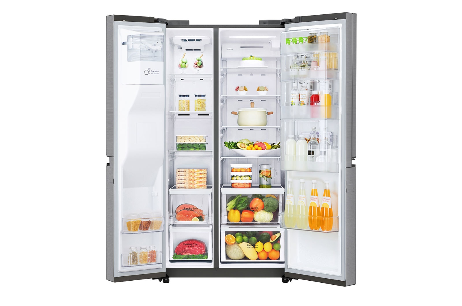 LG GS65SDPK side-by-side refrigerator Freestanding – image 9