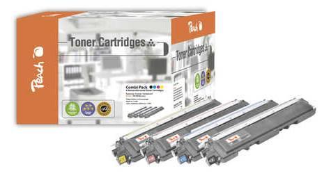 Peach PT293 toner cartridge 4 pc(s) Black, Cyan, Magenta