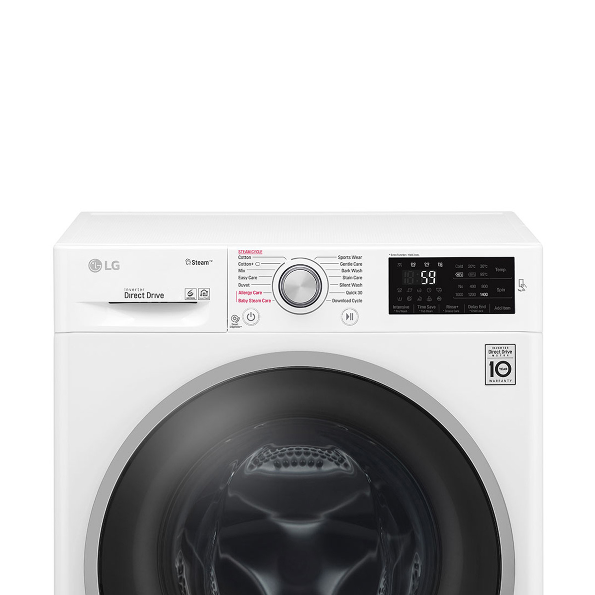 LG F4J7TY1W washing machine Front-load – image 7