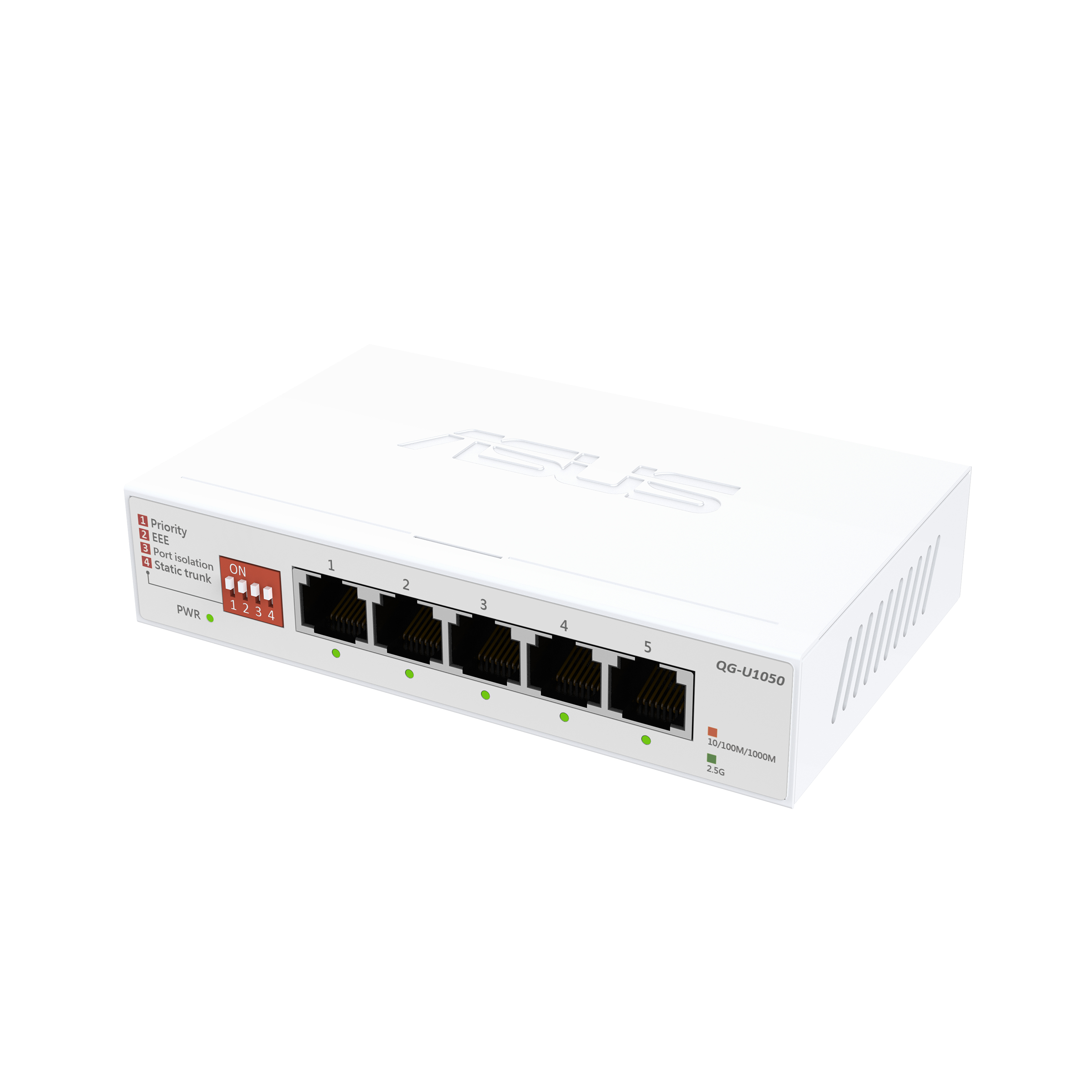 ASUS Switch QG-U1050 5-Port 2.5G Unmanaged Switch