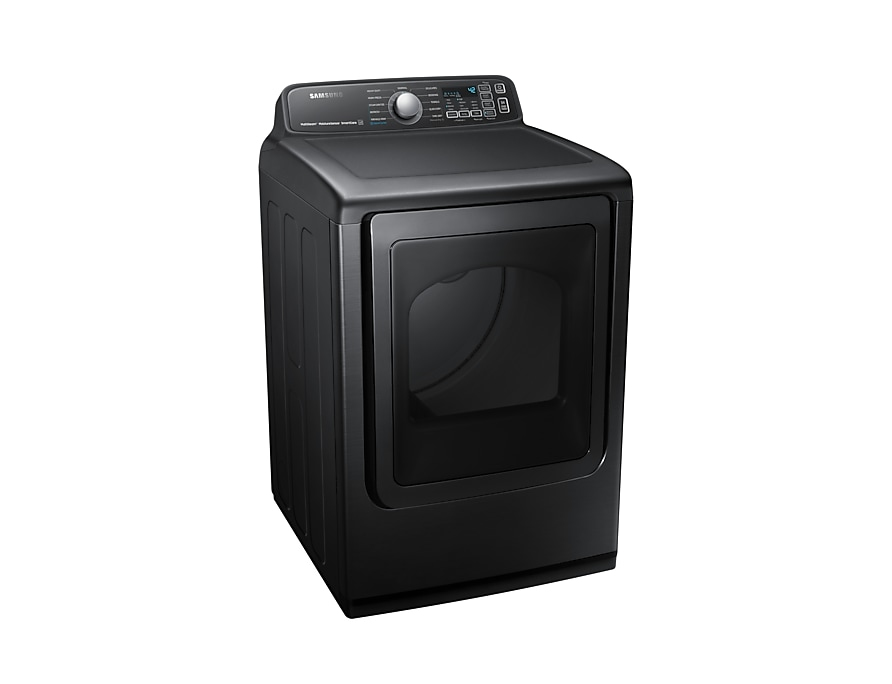 Samsung DVE50T7455V tumble dryer Freestanding Top-load Black – image 2