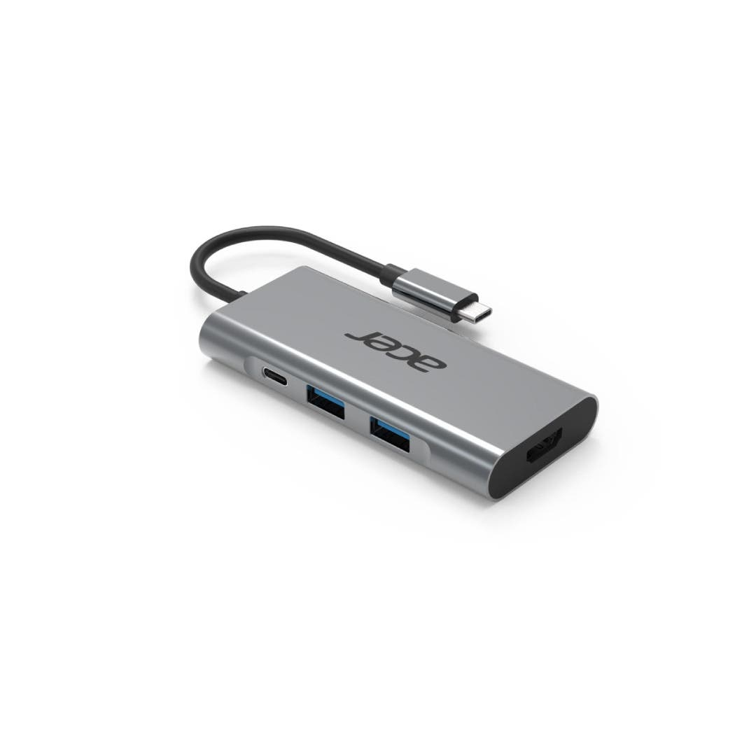 Acer GP.DCK11.00N laptop dock/port replicator Wired USB 3.2 Gen 1 (3.1 Gen 1) Type-C Silver – image 3
