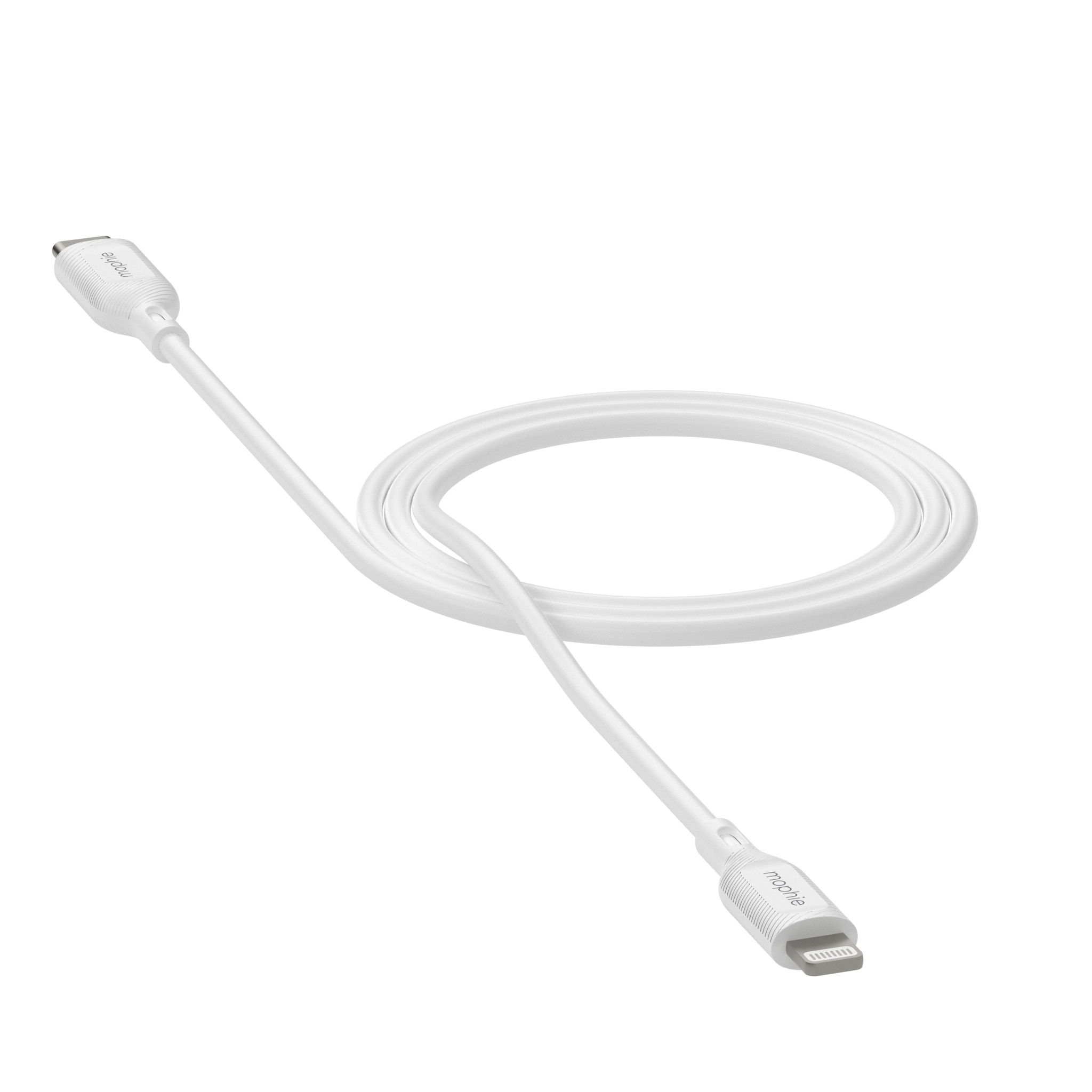 mophie essentials Lightning to USB-C | charging cable (1M) Bianco