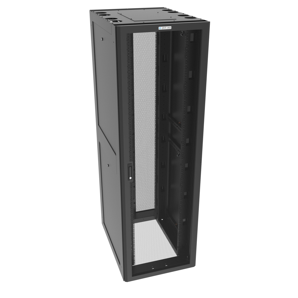 Vertiv GL52UG2EZ-3042-B-MSS rack cabinet 52U Floor mounted rack Black