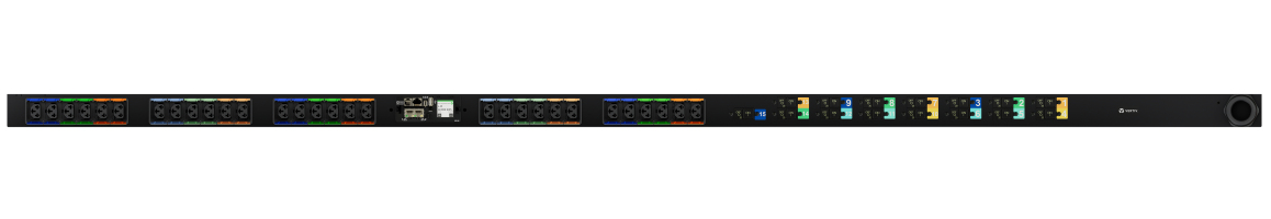 Vertiv MN05MGW1-30CF13-6PS56B0A10-S power distribution unit (PDU) 30 AC outlet(s) 0U Black